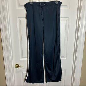 Jay Day Navy Track Pants with White Accent